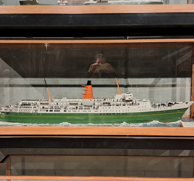 Waterline model, Union Steamship Co. ship 
