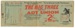 Ticket, 'The Big Three' Art Union; Big Three Art Union; 31.05.1926; WW.2018.2679