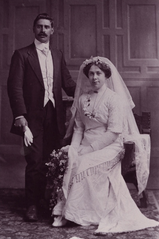Photograph, Wedding of Wybrow and Gutsell; Unknown Photographer; 1912