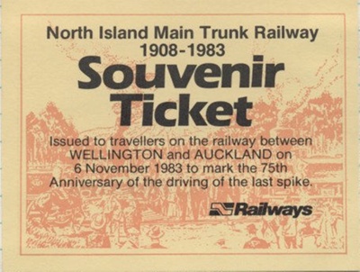 Railway Ticket; 021
