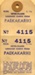 Railway Luggage Label; 024