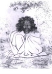 Photo: Drawing by Henry Williams 1832, of Tohitapu, Chief and Tohunga of Te Haumi.; 95/74 Photo: Drawing by Henry Williams 1832, of Tohitapu, Chief and Tohunga of Te Haumi.; 95/74