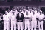 Photo: Members of the Russell Bowling Club, 1997/98; 98/910/5 Photo: Members of the Russell Bowling Club, 1997/98; 98/910/5