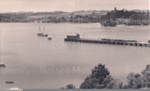 Photo: Opua looking across to Okiato (c.1950); George Stephenson.; 97/1220