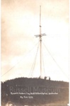 Photo: Flagstaff before being burnt in 1913 gorse fire; 97/1185
