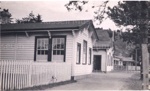 Photo: Courthouse and Post Office, Russell, 1928; 97/928