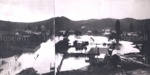 Photo: Flooding of central Russell taken from hillside above Pitt Street, 1928; 97/701