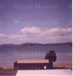 Photo: View over Doig's house, Long Beach; 99/1487