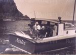 Photo: Launch "Marlin", Leon Warne skipper, 1950's; 99/1404 Photo: Launch "Marlin", Leon Warne skipper, 1950's; 99/1404