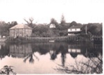 Photo: Kerikeri Basin with historic buildings, c1950's; 97/1254