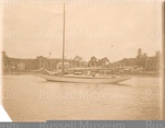 Photo: Yacht off Russell, regatta day 1913; 97/549