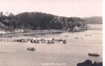 Postcard: Russell, showing wharf and waterfront; RM1085d