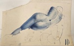 Painting: Reclining Nude; Pauline Kahurangi Yearbury; 10/123