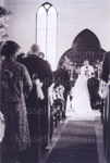 Photo: Wedding of Roy Grant and Claudia Lindauer, Russell 1956; 01/89