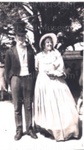 Photo: Roy Baker and Marie King in costume, Waitangi, 1940; 97/743