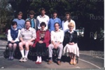 Photo: Russell School staff (named), 1989 and 150 Jubilee Committee
; RM1170