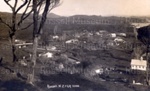 Postcard: View of Russell taken from the hill behind Methodist/Wesleyan church; 11/57