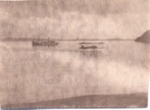 Photo: Arrival of sea plane with first aerial mail, "Hananui" whaler, in background, 1920; 97/714