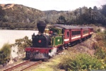 Photo: Steam train belonging to Bay of Islands Railway; 95/68 Photo: Steam train belonging to Bay of Islands Railway; 95/68