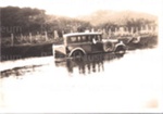 Photo: First service car, Whangarei-Russell, 1930; 97/1433