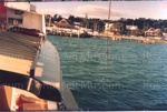 Photo: View from ferry approaching Russell wharf, c1980's; 97/1677