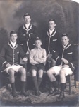 Photo: Wanganui Collegiate Rowing, Jack Hives left back.; 97/404