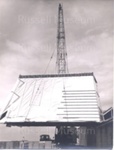 Photo: Lifting roof on "Ship Wing" 1970; 97/1576