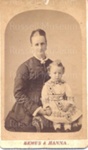 Photo: Mrs. Cruikshank and child; 97/480