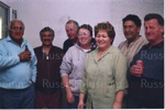 Photo: Owners and workers (named) at the closing of the old Fish Shop, Cass St. 1998; 98/532/1