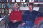 Photo: Claudia and Roy Grant at home 2001; 02/386
