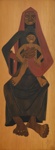 Maori Madonna and Child; Pauline Kahurangi Yearbury; 16/93 Maori Madonna and Child; Pauline Kahurangi Yearbury; 16/93