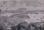 Photo: Copy of water colour by C.J. Pharazyn "Kororareka, 1843".; 97/826