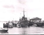 Photo: HMS "Inverell" at Russell wharf, 1976; 97/596