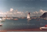 Photo: Tall Ships off Russell Beach c1980; 00/194