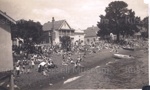 Photo: Crowds on waterfront, Russell regatta day, c1950's; 97/947