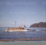 Photo: "Diomedea" cruising in the Bay, 1965; 99/1475