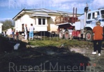 Photo: Gerald Moore's house on The Strand, Russell being removed; 92/134/1