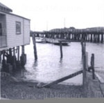 Photo: Car ferry approaching Opua ramp, c1960; 99/1455/1 Photo: Car ferry approaching Opua ramp, c1960; 99/1455/1