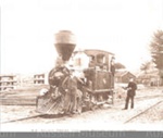Photo: N.Z Railway engine, Kawakawa section, Bay of Islands; 97/1212