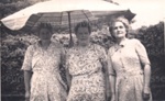 Photo: Mrs. Seagar, Mrs. W.P. Baker (Ada) and Mrs. Neville Cook (Dorothy).; 97/759