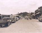 Photo: Looking along York Street to Maiki Hill, Russell regatta day, 1949; 97/946