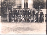 Photo: Russell Girl Guides and Brownies c1935; 01/215