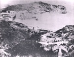 Photo: Russell 1864 from Flagstaff Hill. 1st jetty Stephenson's bonded store, 2nd jetty Davis' store; 92/125/2 Photo: Russell 1864 from Flagstaff Hill. 1st jetty Stephenson's bonded store, 2nd jetty Davis' store; 92/125/2