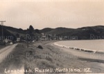 Photo: Long Beach, Russell, looking north, c1940-50; 97/1022