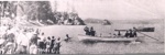 Photo: Re-enactment of landing of Captain Hobson, Russell (1840); 97/625