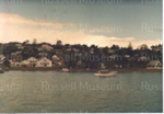 Photo: Russell waterfront from the wharf 1980; 00/190
