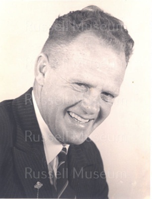 Photo: Reg Hooson, foundation member Russell St. John, 1961; 97/734