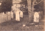 Photo: Graves in Christ Church Cemetery, c1890; 97/1137