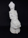 Statuette of Charlotte Larkin (plaster of paris); Charlotte Preston Larkin; RM1186 Statuette of Charlotte Larkin (plaster of paris); Charlotte Preston Larkin; RM1186