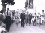 Photo: Royal walkabout on The Strand, Russell, Royal visit, 1953; 97/1491